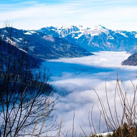 Apartmán Zillertal Ferienwohnung Panoramablick Mit Garten Und Sauna